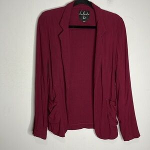 Talula Deep Red Blazer